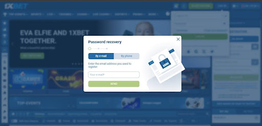 1xBet login forgot password