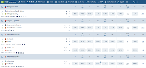 1xBet Live Betting Sri Lanka