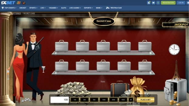 Secret Case Casino Game