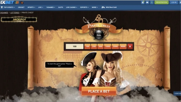 Pirate Chest Casino Game